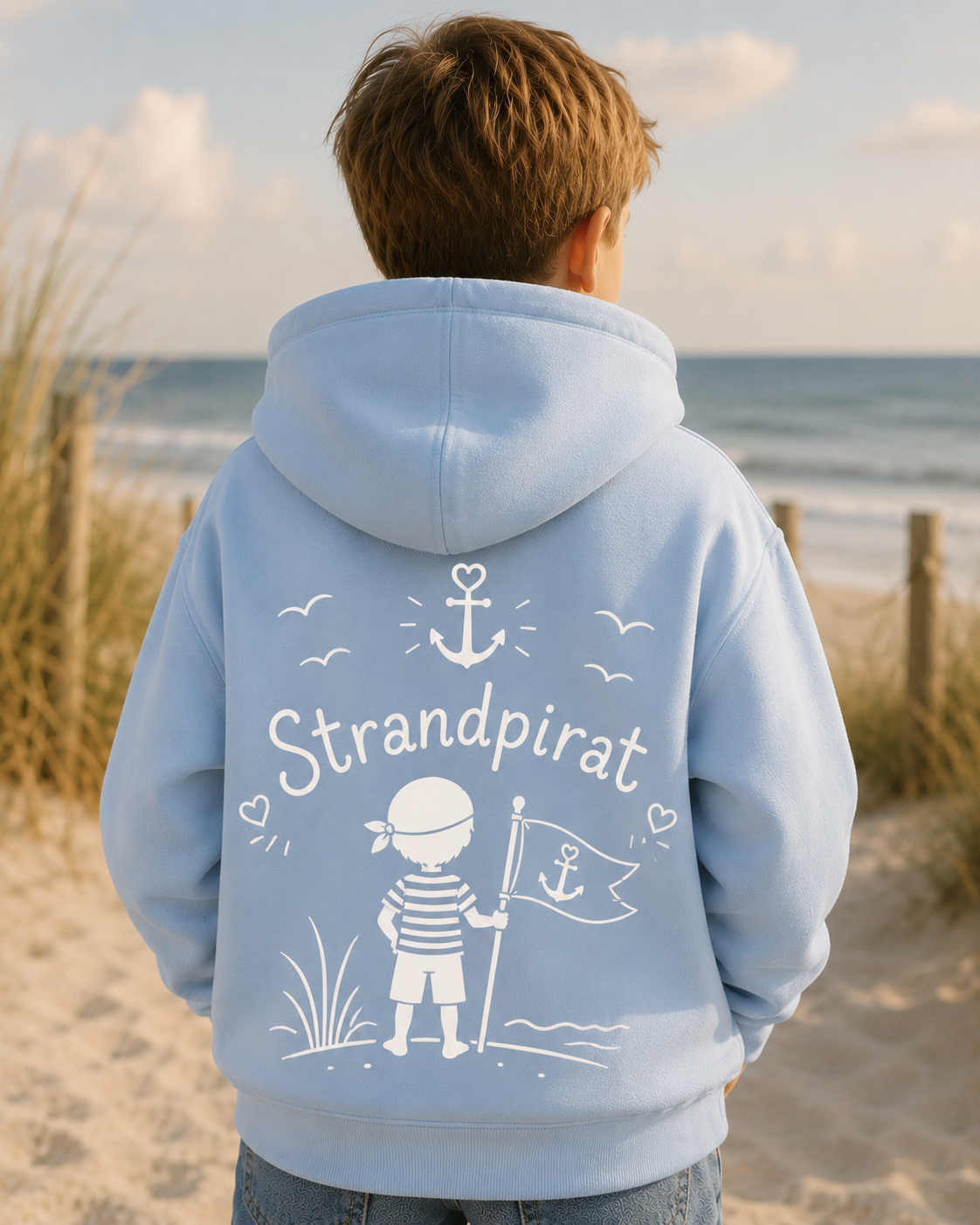 Kinderhoodie - gestalte dir deinen Wunsch-Hoodie – Produktansicht 8
