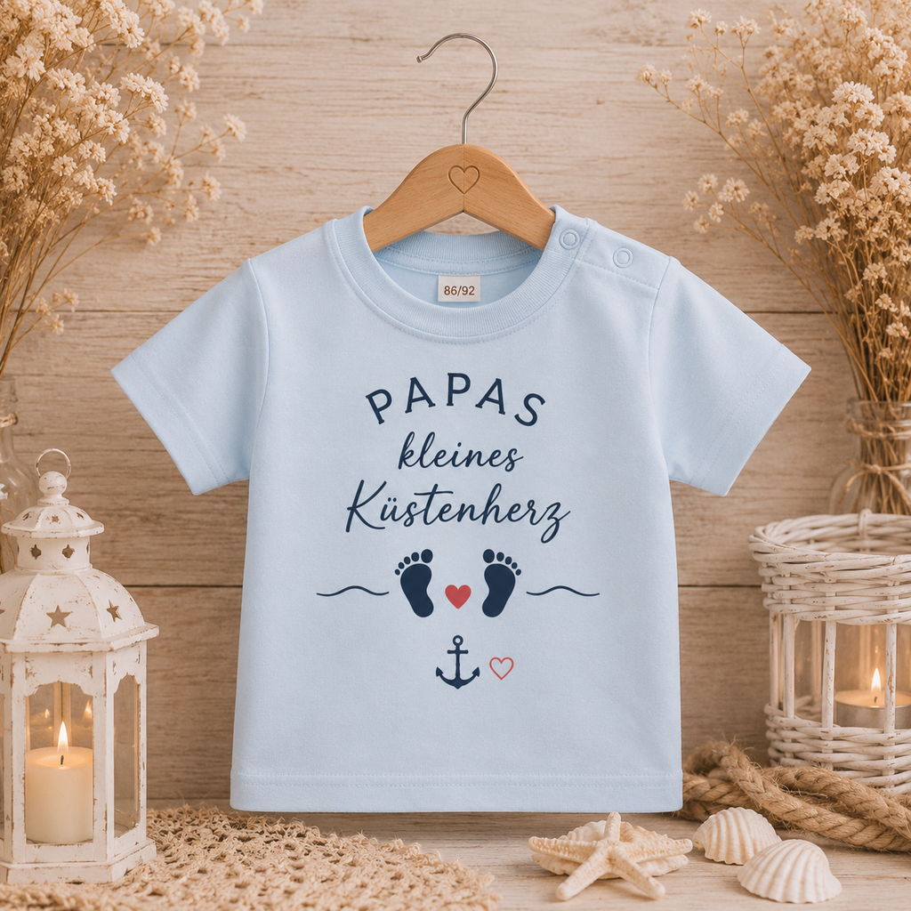 Seelenanker Baby-T-Shirt – individuell gestaltbar – Produktansicht 9