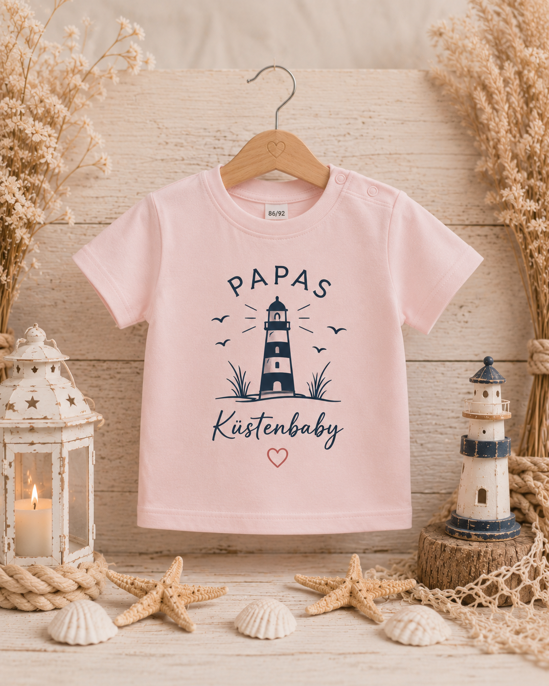 Seelenanker Baby-T-Shirt – individuell gestaltbar – Produktansicht 6