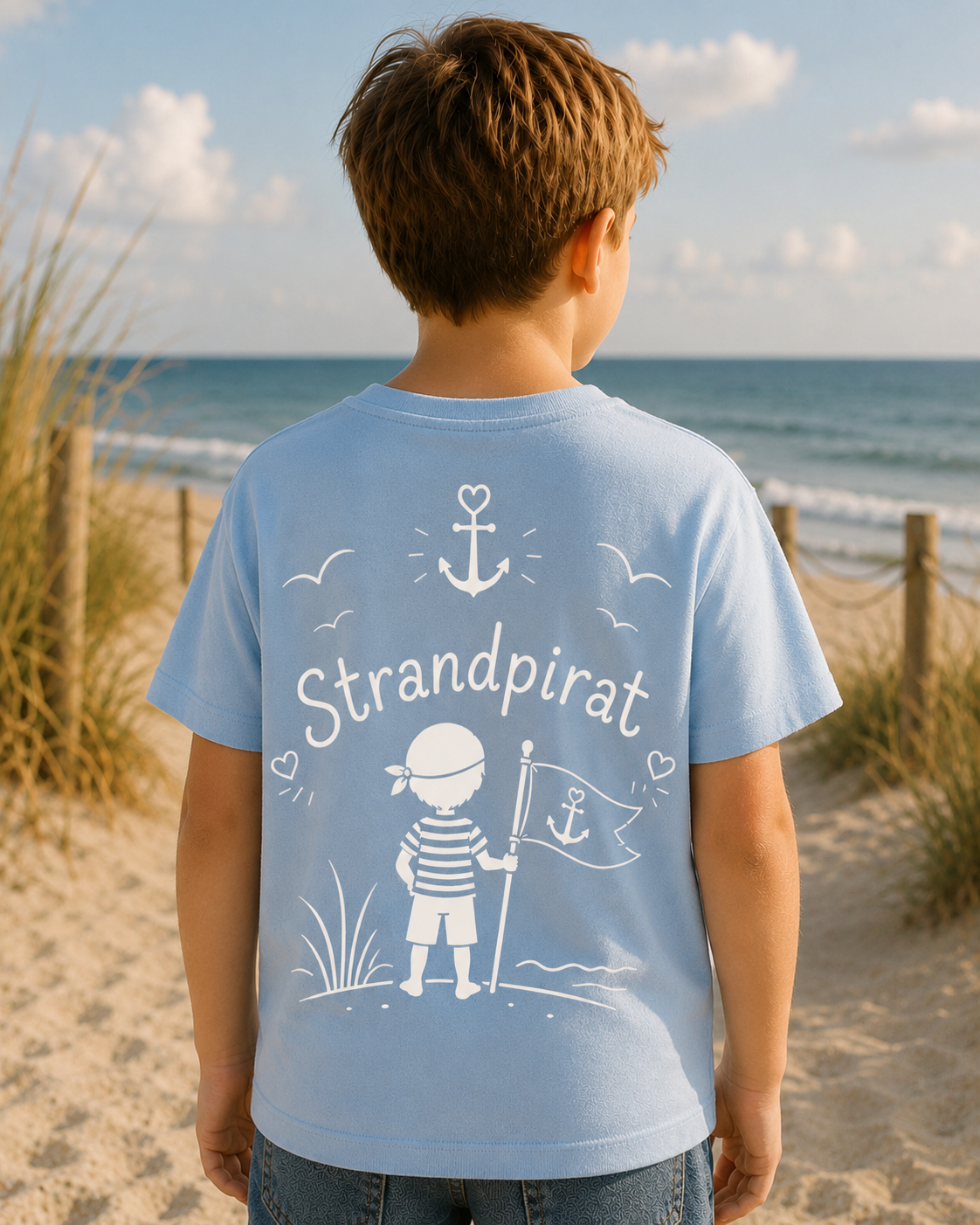 Kinder T-Shirt - gestalte dir dein Wunsch-Shirt – Produktansicht 7
