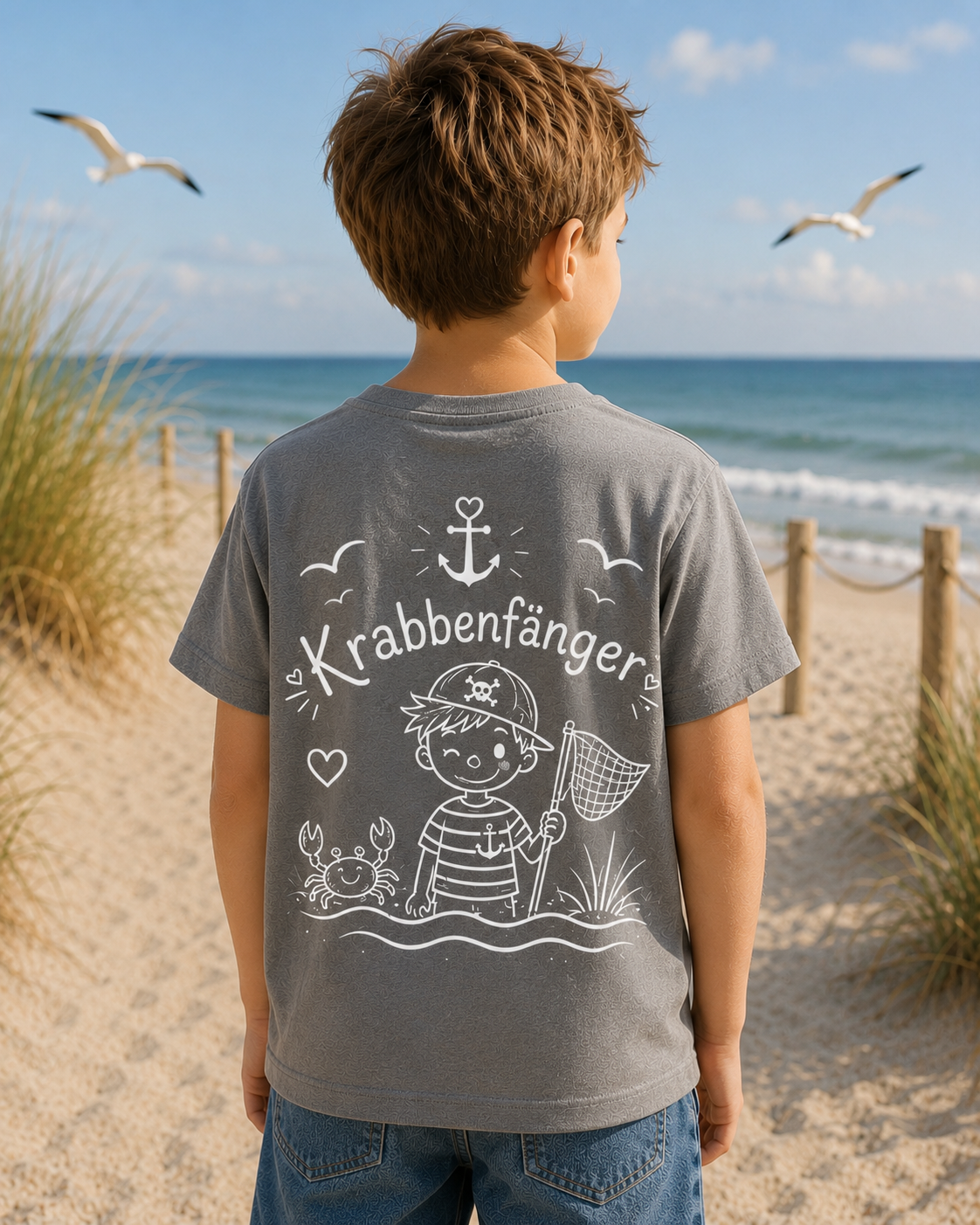 Kinder T-Shirt - gestalte dir dein Wunsch-Shirt – Produktansicht 21
