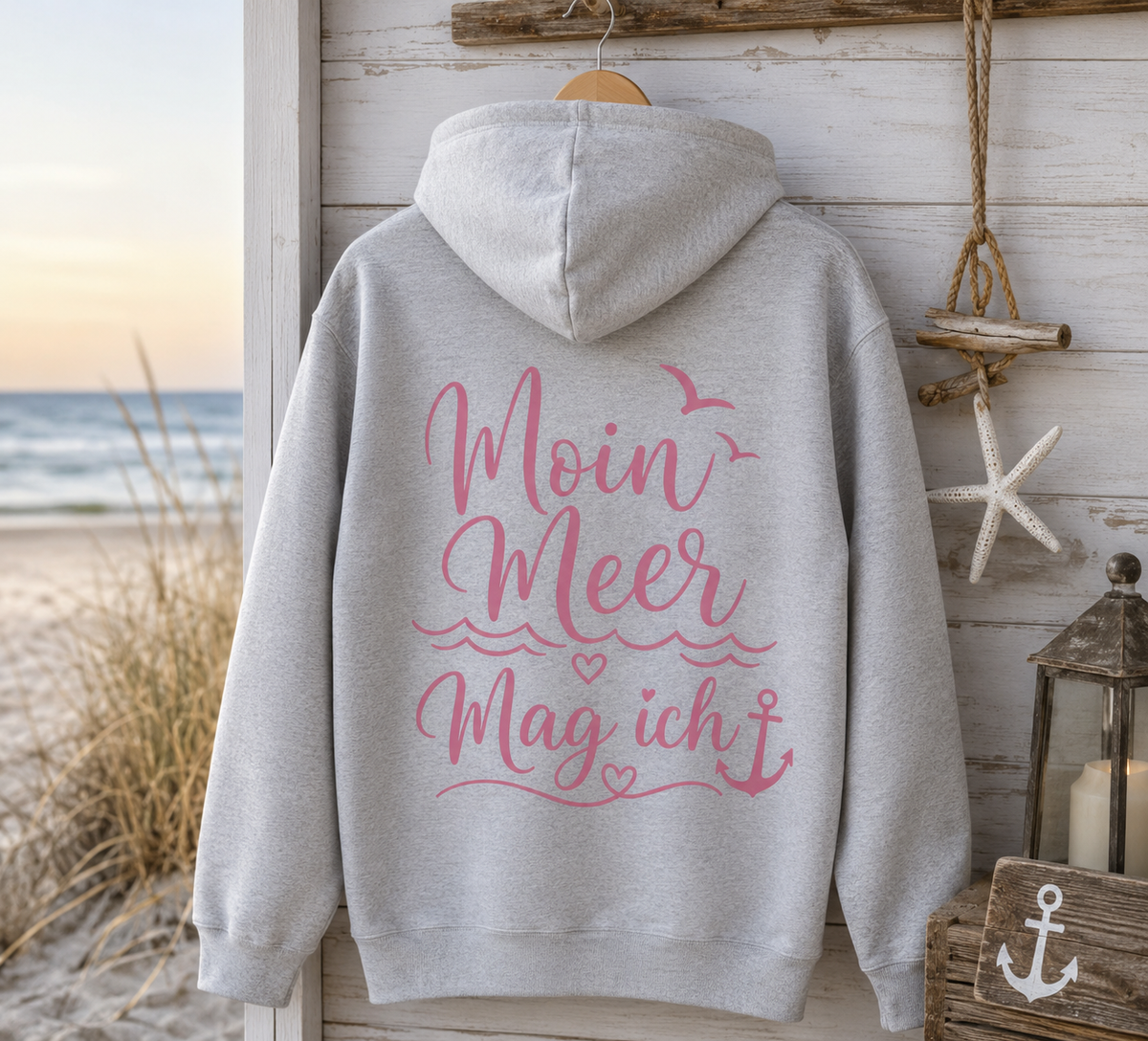 Hoodie Unisex - gestalte dir dein Hoodie selber – Produktansicht 3