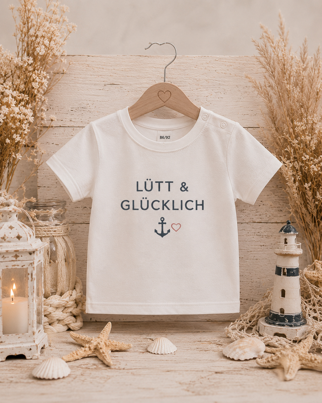Seelenanker Baby-T-Shirt – individuell gestaltbar – Produktansicht 13