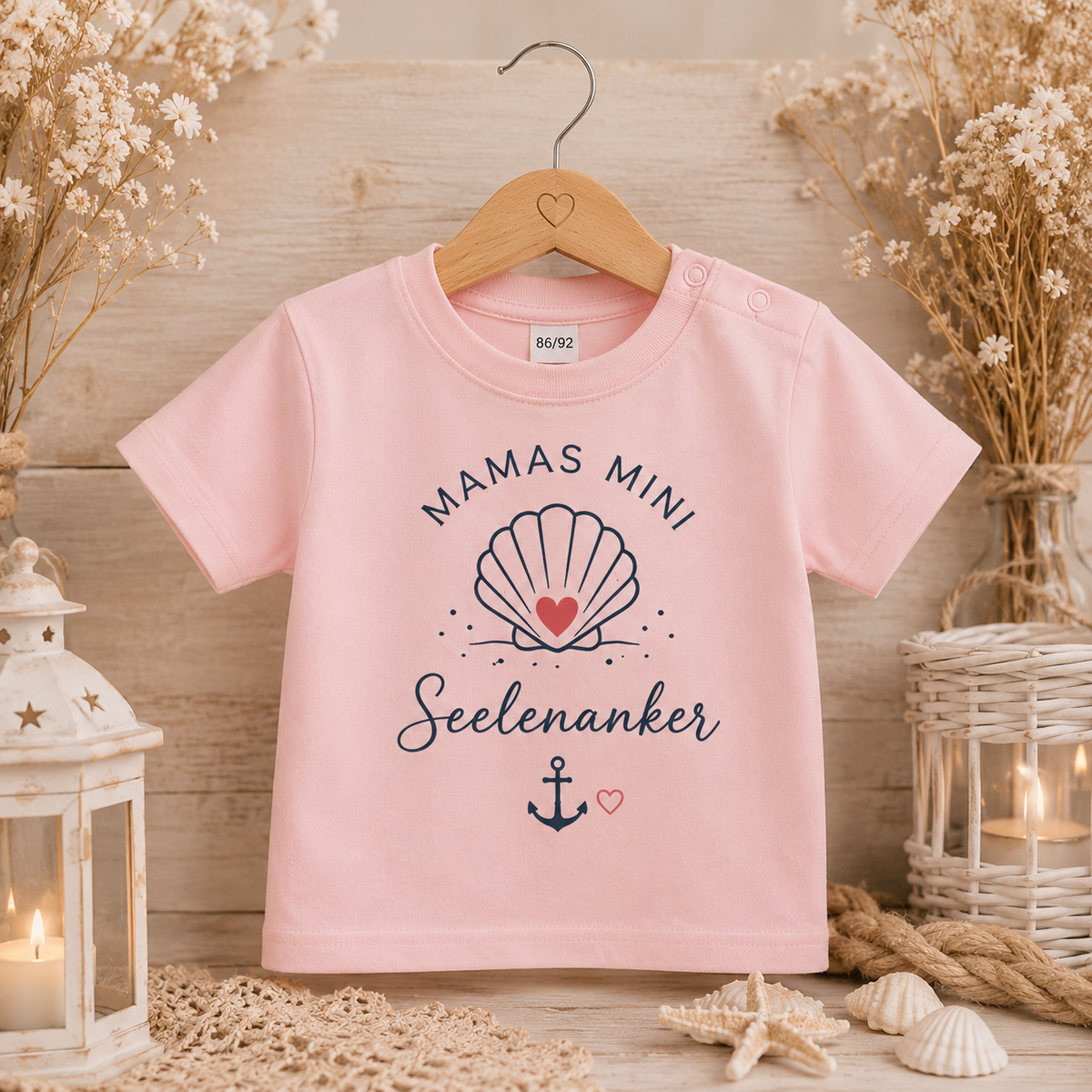 Seelenanker Baby-T-Shirt – individuell gestaltbar – Produktansicht 11