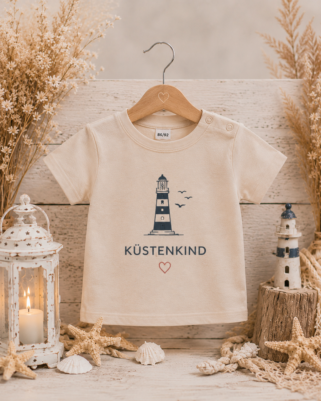 Seelenanker Baby-T-Shirt – individuell gestaltbar – Produktansicht 2