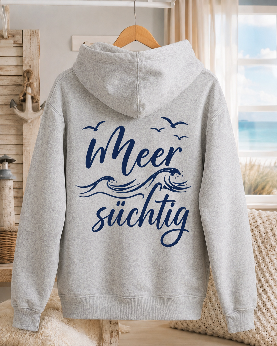 Hoodie Unisex - gestalte dir dein Hoodie selber – Produktansicht